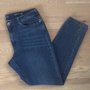 J. Jill Denim Authentic Fit Slim Ankle Jeans Lightweight Stretch Women’s Size 10